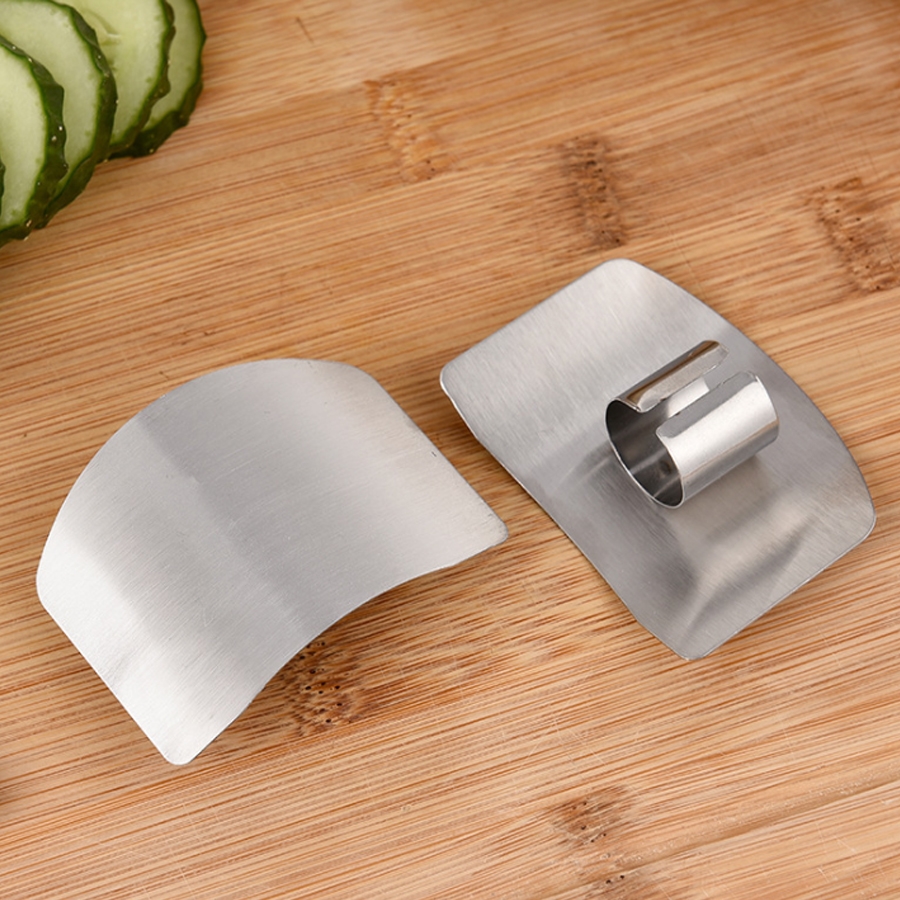 Kitchen Stainless Steel Finger Protector Guard from Cutting Finger Protector fruit and vegetable cutting tool